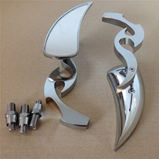 XHT(BC)- Chrome Custom Running Blade Mirror Fit For Cbr600 900 929 954 1000Rr