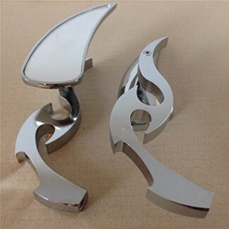 XHT(BC)- Chrome Custom Running Blade Mirror Fit For Mirror Kawasaki Ninja All Year Model
