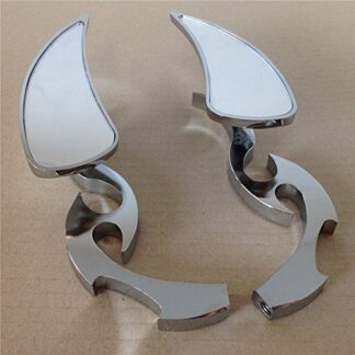 XHT(BC)- Chrome Custom Running Blade Mirror Fit For Suzuki Gsxr600 750 1000 1100 Hayabusa