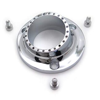 XHT(BC)- Chrome Exhaust Tip Muffler Power Outlet For Yamaha Bruin 350 Grizzly 350 660 ATV