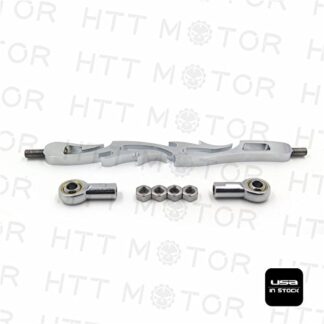 XHT(BC)- Chrome Flame Shift Linkage Shifter Link For 2001 & Up Harley Softail and FLHR FLT