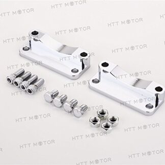 XHT(BC)- Chrome Front Fender Relocator Kit For Harley Touring FLHT FLHR 2003-2013