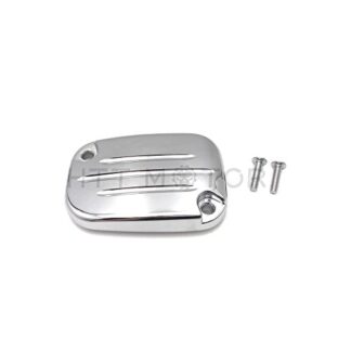 XHT(BC)- Chrome Hydraulic Clutch Master Cylinder Cover Top Lid For 14-16 Harley Touring
