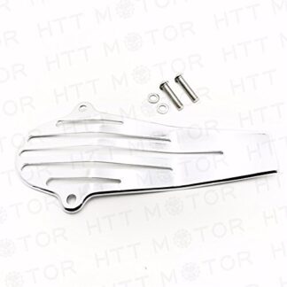 XHT(BC)- Chrome Iron Plate Drive Shaft Cover For Yamaha V-Star 650 1100 Classic Custom 120mm