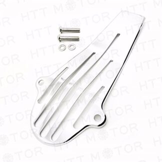 XHT(BC)- Chrome Iron Plate Drive Shaft Cover For Yamaha V-Star 650 1100 Classic Custom 128MM