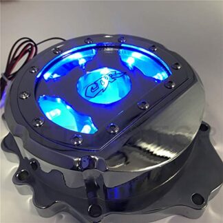 XHT(BC)-Chrome Left Engine Stator Cover See Through For 2007-2014 CBR600RR/F5 w/gasket