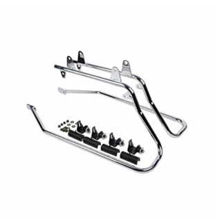 XHT(BC)- Chrome Saddlebag Support Conversion Bracket kit For Harley Heritage Softail 1984-2013