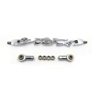 XHT(BC)- Chrome Skull Billet Shift Linkage for Harley Davidson Softail Standard FXST