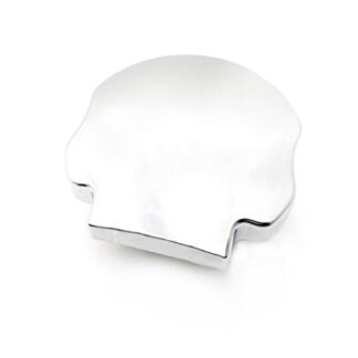 XHT(BC)- Chrome Skull Gas Cap Vented Fuel Cap for Harley XL & Big Twin Gas Tank Cap 84-15