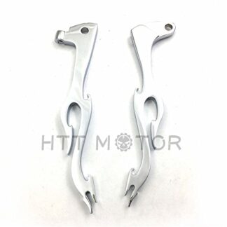 XHT(BC)- Chromed Brake Clutch Flame Lever Yamaha Virago 250 535 700 750 1000 1100 V-Star