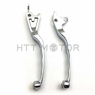XHT(BC)- Chromed Brake Clutch Skull Hand Levers Fit for Suzuki Intruder 800 1400 1500