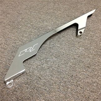 XHT(BC)- Chromed Chain Guards Cover"R1" Engraved Logo For Yamaha Yzf R1 2004 2005 2006 2007 2008