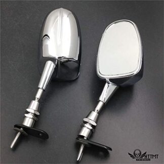 XHT(BC)-Chromed rear view mirrors fit for CBR 600 kawasaki ninja 636 zx9 zx10r Suzuki Katana GSXR Yamaha