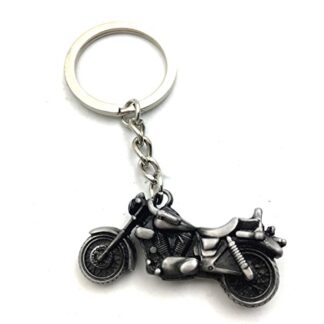 XHT(BC)- Classic 3D Simulation Model Motorcycle Motorbike Keychain Key Chain Ring Keyring
