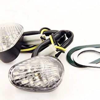 XHT(BC)- Clear Euro Led Flush Mount Turn Signal For Yamaha Yzf R1 R6 R6S 2006 2007 2008