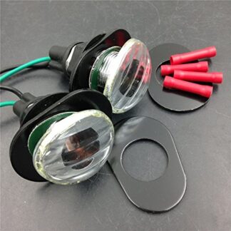 XHT(BC)- Clear Flush Mount Led Turn Signals Light For Kawasaki Zzr600 Zzr 600 2005 2006