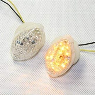 XHT(BC)- Clear LED Rear Turn Signal Light Compatible with 2003-2012 CBR 600RR/ 2004-2010 CBR 1000RR / 1999-2000 600/F4 2001-2007 600/F4i [P/N: MT303-006]