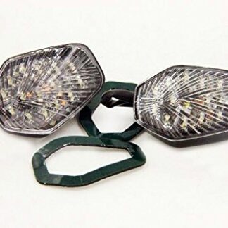 XHT(BC)- Clear Led Turn Signal Lights For Suzuki Gsxr 600 750 1000 2001 2002 2003 2004