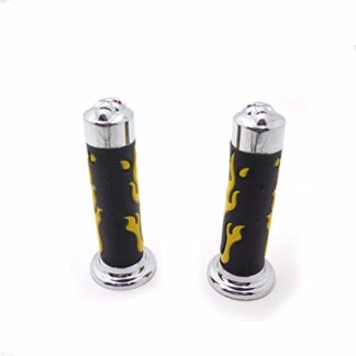 XHT(BC)- Comfort 25mm 1" Yellow Gel Hand Grips For Sportsbike Motorcycle ATV KTV CB