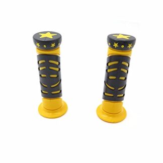XHT(BC)- Comfort Gel Hand Grips Yellow 22mm 7/8" For Sportsbike Motorcycle ATV KTV