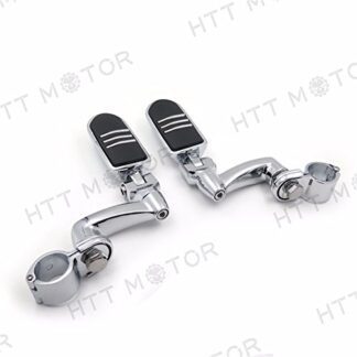 XHT(BC)- Cr Adjustable Lightning FootPeg For GoldWing VTX1300 Shadow Valkyrie 1.25"