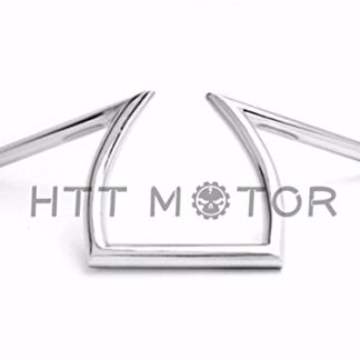 XHT(BC)- Cruiser Z-Bar Handle Bars 1" Chrome For Harley XL Sportster 1200 883 Custom