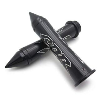 XHT(BC)- Custom 7/8" 22mm Handlebar Grip"CBR" Logo For Cbr 600 900 929 954 1000 Rr F1 F2 F4I Black