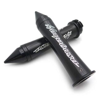 XHT(BC)- Custom 7/8" 22mm Handlebar Grips For Suzuki Gsxr 1300 R Hayabusa All Year Black