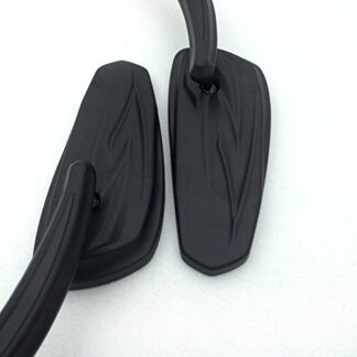 XHT(BC)- Custom Black Lighting Engraved Back Grooved Stem For Fits 1982-Later Harley Davidson Models (excepte VRSCF,and XL1200X mounted below the handlebars)