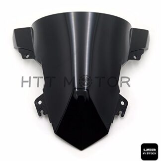 XHT(BC)- Double Bubble Windshield Windscreen For BMW S1000RR 2015-2017 Black