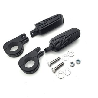 XHT(BC)- ENGINE GUARDS Flame Foot Pegs P Clamps mounting Bracket For YAMAHA Roadstar XV KAWASAKI VULCAN 1 1/2''