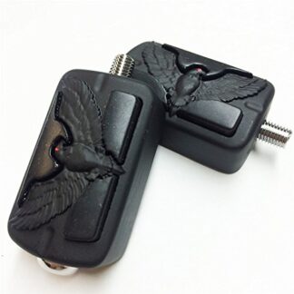 XHT(BC)- Eagle Hawk Emblem Willie G.Skull Shifter Peg For Harley Electra Wide Super Low Glide Softail XLX Black