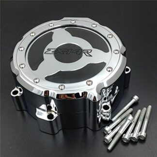 XHT(BC)- Engine Stator Cover See Through For Kawasaki ZX14R 2006-2014/ ZZR-1400 2006-2014 Chrome Left