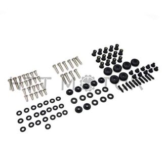 XHT(BC)- Fairing Bolt Kit Screws Bolts Stainless Fastener For Kawasaki Ninja ZX-6R 03 04