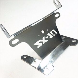 XHT(BC)- Fender Eliminator Tidy Tail"ZX10" Logo Fit For 2004-2006 Kawasaki Ninja Zx10R Zx-10R Chrome