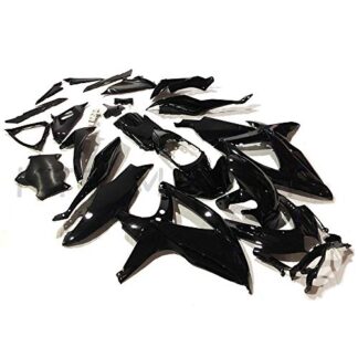 XHT(BC)- Fit for SUZUKI 2008-2010 GSXR 600 750 Injection Gloss Black Fairing Plastic