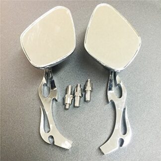 XHT(BC)- Flame shape chromed Running Mirror for CBR600 900 929 954 1000RR