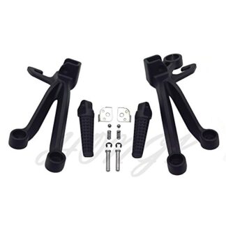 XHT(BC)- Foot Rest Pegs Brackets For 2003-2004 F4 Rear Matte Black