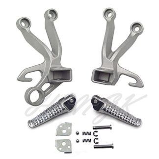 XHT(BC)- Foot Rest Pegs Brackets For 2003-2004 F4 Rear Matte Silver