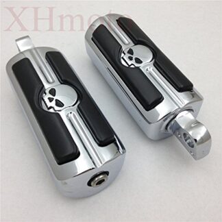 XHT(BC)-Foot Rest pegs For 1984-2000 universal to most Harley Davidson bike CHROME