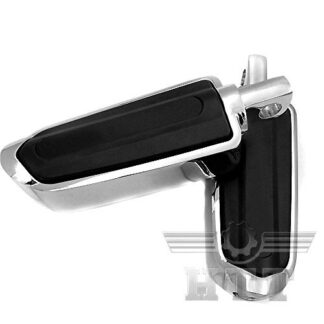 XHT(BC)- Foot pegs Rest For Harley Street Bob EFI FXDBI FXDB Special FLHXS FXDC CHROME