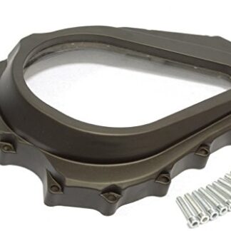 XHT(BC)- For 2004-2007 CBR 1000RR/ 2008-2015 CB 1000RR Custom Aluminium See Through Engine Cluctch Cover Black