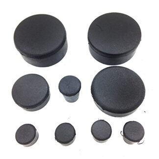 XHT(BC)- For Suzuki GSXR 1000 Frame Fairing Plugs (2005-2006) Black