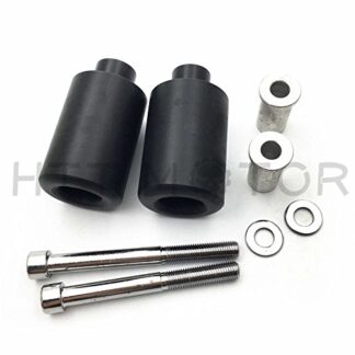 XHT(BC)- Frame Slider Crash Protector For 1999-2007 Suzuki Hayabusa Gsxr 1300 Gsx1300R Bk