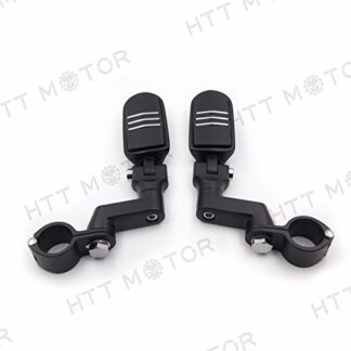 XHT(BC)- Front Rider 1 1/4" Flame FootPeg Clamp For YAMAHA Roadstar xv1700 KAWASAKI VULCO