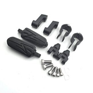 XHT(BC)- Front Rider 1" Flame Foot Pegs Clamps For YAMAHA Roadstar xv1700 KAWASAKI VULCAN