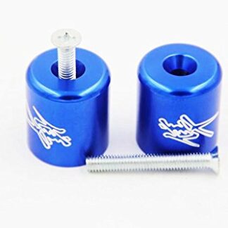XHT(BC)- Hand Bar End For Suzuki Katana 600 750 Sv650 Sv1000 S Tl1000S Bandit 1200 Blue