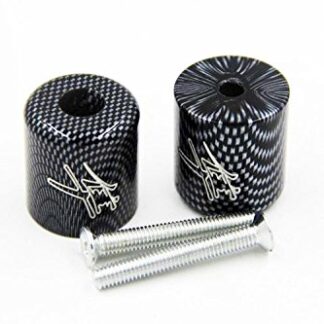 XHT(BC)- Hand Bar End For Suzuki Katana 600 750 Sv650 Sv1000 S Tl1000S Bandit 1200 Carbon