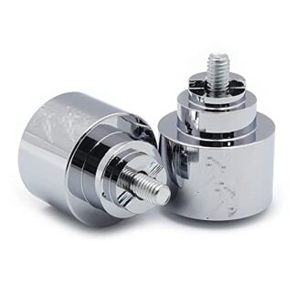 XHT(BC)- Hand Bar Ends For Cbr 250 600 900 929 954Rr 1100 Rr Cbr1100Xx Rc51 Chrome