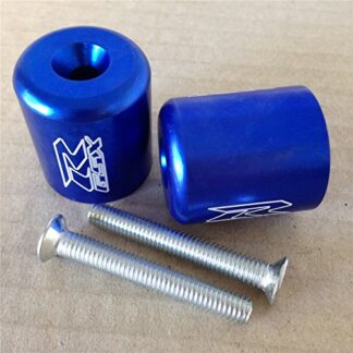 XHT(BC)- Hand Bar Ends for Suzuki GSXR 600 750 1000 Katana SV650S TL1000S Bandit Blue